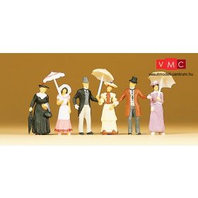   Preiser 12139 Gyalogosok, járókelők az 1900-as évekből (H0)
