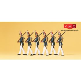   Preiser 12189 Porosz 1. Gárdaezred Potsdam 1894, közlegények (H0)