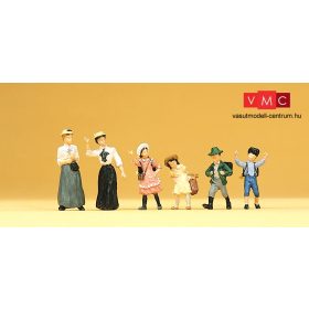   Preiser 12194 Asszonyok és gyerekek az 1900-as évekből (H0)