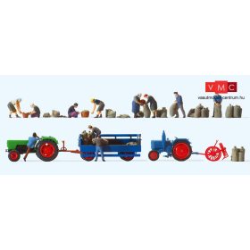   Preiser 13008 Super-Set VIII. Burgonyaszedés kiegészítőkkel (H0)