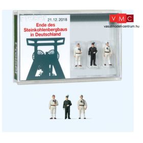   Preiser 13401 Német szénbányászat vége 2018 december 21 - Emlékkészlet (H0)