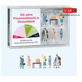  Preiser 13402 Száz éves a német női választójog, 1919 01.19. - Emlékkészlet (H0)