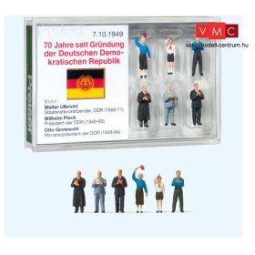   Preiser 13403 Német Demokratikus Köztársaság kormányfő készlet - 70 éves államalapítási évforduló (H0)