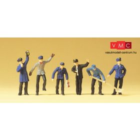 Preiser 14013 Vasutasok vontatási telepre (H0)