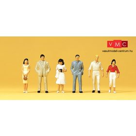 Preiser 14022 Gyalogosok, járókelők (H0)