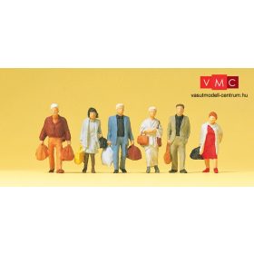 Preiser 14070 Sétáló utasok (H0)