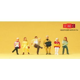 Preiser 14072 Ülő utasok (H0)