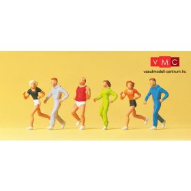 Preiser 14078 Kocogók, futók (H0)