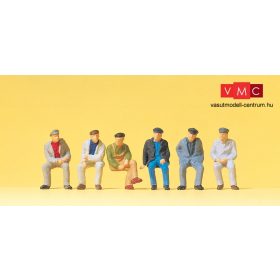 Preiser 14084 Ülő munkások (H0)