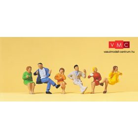 Preiser 14103 Ülő emberek (H0)