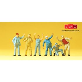 Preiser 14127 Teherautóvezetők, álló figurák (H0)