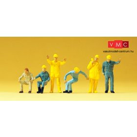 Preiser 14128 Autódaru-személyzet (H0)