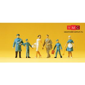 Preiser 14131 A hotelnál (H0)