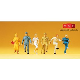 Preiser 14132 Járókelők a lépcsőn (H0)