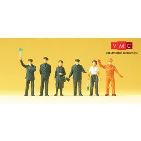 Preiser 14140 Német vasutasok, DB (1989) (H0)