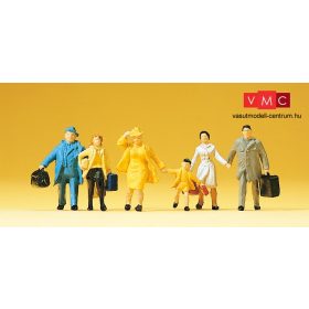 Preiser 14142 Utasok csomagokkal (H0)