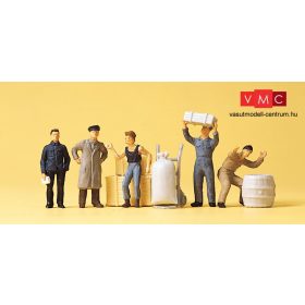 Preiser 14147 Raktár körül (H0)