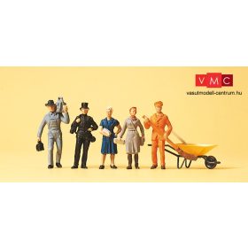 Preiser 14149 Különböző foglalkozások (H0)