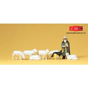Preiser 14160 Juhász birkákkal (H0)