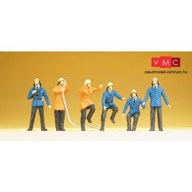 Preiser 14200 Tűzoltók bevetésen (H0)