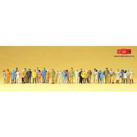   Preiser 14402 Álló és sétáló járókelők - 36 db figura (H0)