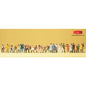 Preiser 14414 Fesztivál látogatók - 30 db figura (H0)
