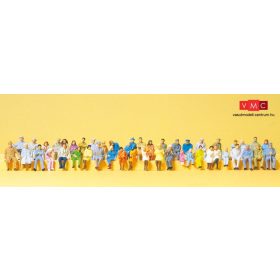   Preiser 14416 Ülő utasok személykocsikba - 48 db figura (H0)