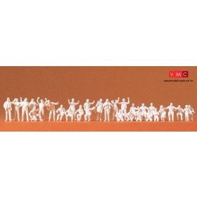   Preiser 16335 Teherautó és személyautó sofőrök - festetlen (H0)