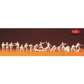   Preiser 16505 Szovjet gyalogság 1942 (USSR) - festetlen (H0)