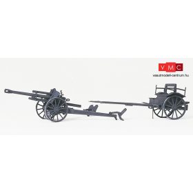   Preiser 16527 Német 105 mm-es tábori ágyú, Wehrmacht - építőkészlet (H0)