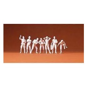   Preiser 16537 Német tüzérek, Wehrmacht (1939-45) - festetlen (H0)