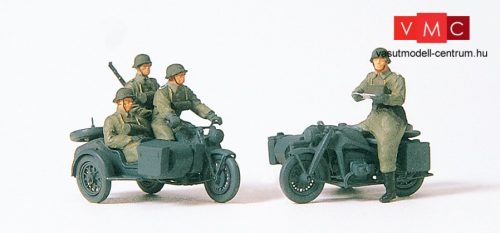 Preiser 16575 Német motorizált egység, Wehrmacht (1939-45) - építőkészlet (H0)