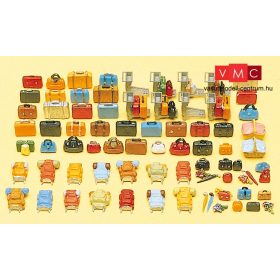   Preiser 17005 Bőröndök, hátizsákok, táskák, csomagok (H0)