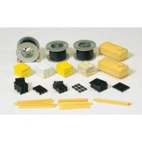   Preiser 17111 Rakomány: Kábeldobok, tartályok, raklapok, zsákok, fagerendák (H0)