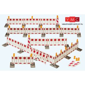 Preiser 17182 Terelőkorlátok építkezésekhez (H0)