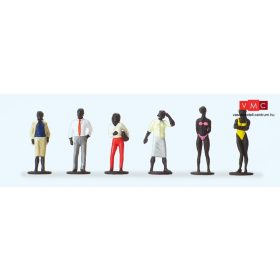 Preiser 17701 Kirakati babák ruhaboltba (H0)