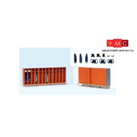   Preiser 17708 Tűzoltósági öltözőszekrény felszereléssel (H0)