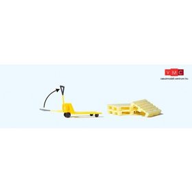   Preiser 17712 Raklapemelő béka 3 db raklappal (H0) - Kész modell