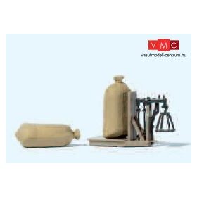   Preiser 17713 Árumérleg gabonazsákokkal (H0) - Kész modell