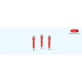 Preiser 17714 Tűzcsapok, 3 db piros (H0) - Kész modell