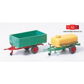   Preiser 17917 Mezőgazdasági billencs- és tartályutánfutó (H0)
