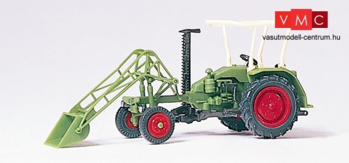 Preiser 17928 Deutz homlokrakodós mezőgazdasági traktor (H0)