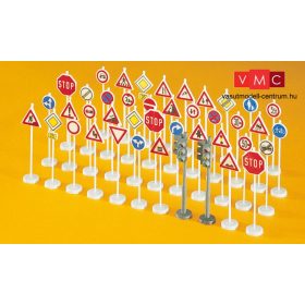 Preiser 18203 Közlekedési jelzőtáblák (H0)