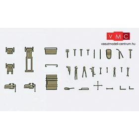 Preiser 18356 Katonai szerszámok (H0)