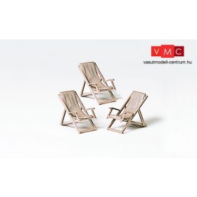 Preiser 18359 Nyugágyak, 3 db (H0)