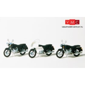 Preiser 18362 Katonai motorkerékpárok, 3 db (H0)