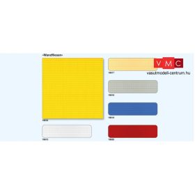   Preiser 19618 Dekorlap, falicsempe - szürke színben, 95 x 95 mm, 3 db (H0)