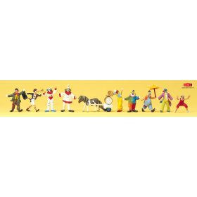 Preiser 20258 Cirkuszi bohócok (H0)