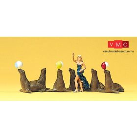 Preiser 20260 Cirkuszi oroszlánfókák (H0)