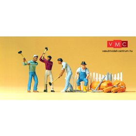 Preiser 20264 Cirkuszi dolgozók (H0)